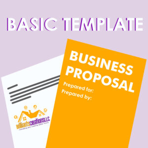 a design for proposal template